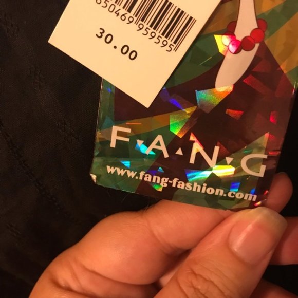 NWT Fang black dress - Picture 4 of 4